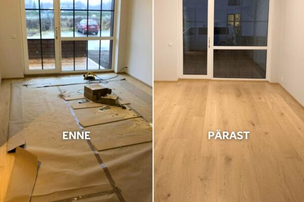 Ehitusjärgne koristus korteris